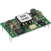 Cosel U.S.A. Inc. DC-DC Converter, 3.3V, 1.35A, 18-36V In, Open Frame, Thru Hole, Switching, ZU Series