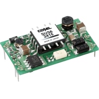 Cosel U.S.A. Inc. DC-DC Converter, 15V, 0.4A, 18-36V In, Open Frame, Thru Hole, Switching, ZU Series