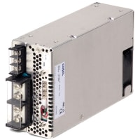 Cosel U.S.A. Inc. Power Supply, AC-DC, 12V, 53A, 85-264V In, Enclosed, Panel Mount, PFC, 636W, PBA Series