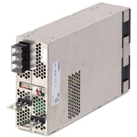 Cosel U.S.A. Inc. Power Supply, AC-DC, 15V, 70A, 85-264V In, Enclosed, DIN Rail, PFC, 1050W, PBA Series