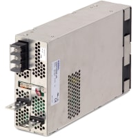 Cosel U.S.A. Inc. Power Supply, AC-DC, 36V, 29A, 85-264V In, Enclosed, DIN Rail, PFC, 1044W, PBA Series