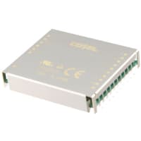 Cosel U.S.A. Inc. Isolated DC-DC Converter, Vin 18 - 36 V dc, Vout 15V, I/O isolation 1000V