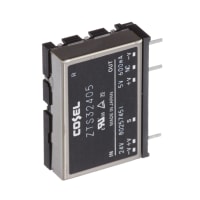 Cosel U.S.A. Inc. DC-DC Converter, Out 5VDC, In 18 to 36VDC, Thru-Hole, Enclosed, Commercial, 3W