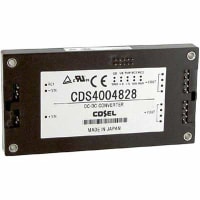 Cosel U.S.A. Inc. DC-DC Converter, Out 28VDC, In 36 to 76VDC, Thru-Hole, Enclosed, Commercial, 1