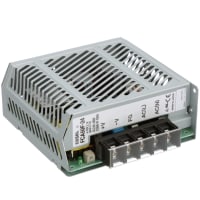 Cosel U.S.A. Inc. Power Supply, AC-DC, 24V, 2.1A, 187-528V In, Enclosed, Switching, Embed, 50W, FCA Series