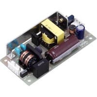 Cosel U.S.A. Inc. Power Supply, AC-DC, 5V, 6A, 85-264V In, Open Frame, Panel Mount, PFC, 30W, LFA Series