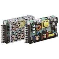 Cosel U.S.A. Inc. Power Supply, AC-DC, 48V, 2.1A, 85-264V In, Enclosed, Panel Mount, 100W, PFC, PBA Series