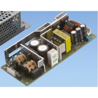 Cosel U.S.A. Inc. Power Supply, AC-DC, 103.2W, , Embedded Switch Mode(SMPS), 24V dc, 4.3 A, 5.4 A