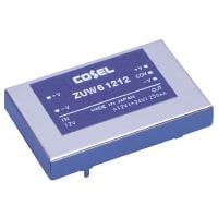 Cosel U.S.A. Inc. Iso DC-DC Converter, Vin 36to72 VDC, Vout +/-12VDC, I/O isolation 500V ac