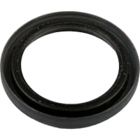 CR Seals (SKF) Single Lip Grease Seal, Nitrile Rubber, 0.75 in. ID, 1 in. OD