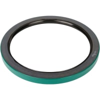 CR Seals (SKF) Double Lip Wave Oil Seal, Nitrile Rubber, 7 in. ID, 8 in. OD