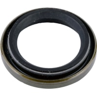 CR Seals (SKF) Single Lip Grease Seal, Nitrile Rubber, 0.5 in. ID, 0.875 in. OD