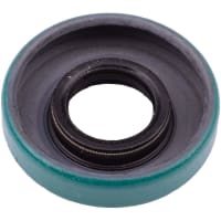 CR Seals (SKF) Double Lip Wave Oil Seal, Nitrile Rubber, 0.5 in. ID, 1.124 in. OD