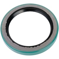 CR Seals (SKF) Double Lip Wave Oil Seal, Nitrile Rubber, 2 in. ID, 2 in. OD