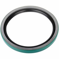 CR Seals (SKF) Double Lip Wave Oil Seal, Nitrile Rubber, 4 in. ID, 5 in. OD