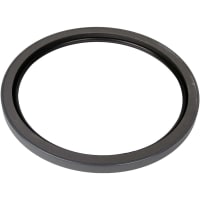 CR Seals (SKF) Single Lip Wave Oil Seal, Nitrile Rubber, 8 in. ID, 10 in. OD