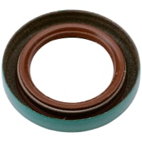 CR Seals (SKF) Single Lip Wave Oil Seal, Fluoro Rubber, 0.75 in. ID, 1.124 in. OD