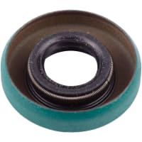 CR Seals (SKF) Single Lip Wave Oil Seal, Polyacrylate Elastomer, 0.375 in. ID, 0.836 in. OD