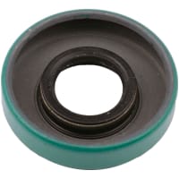 CR Seals (SKF) Single Lip Wave Oil Seal, Nitrile Rubber, 12 mm ID, 25.4 mm OD