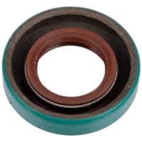 CR Seals (SKF) Double Lip Wave Oil Seal, Fluoro Rubber, 0.625 in. ID, 1.124 in. OD