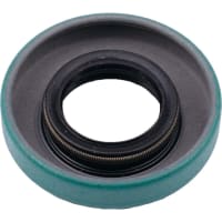 CR Seals (SKF) Double Lip Wave Oil Seal, Nitrile Rubber, 0.625 in. ID, 1.25 in. OD