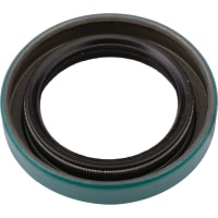 CR Seals (SKF) Double Lip Wave Oil Seal, Nitrile Rubber, 1 in. ID, 1 in. OD