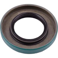 CR Seals (SKF) Double Lip Wave Oil Seal, Nitrile Rubber, 1 in. ID, 1 in. OD