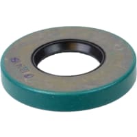 CR Seals (SKF) Double Lip Wave Oil Seal, Nitrile Rubber, 1 in. ID, 1 in. OD