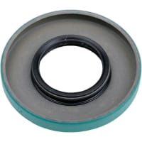 CR Seals (SKF) Double Lip Wave Oil Seal, Nitrile Rubber, 1 in. ID, 2.047 in. OD