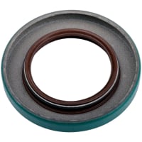 CR Seals (SKF) Double Lip Wave Oil Seal, Fluoro Rubber, 1.25 in. ID, 2 in. OD