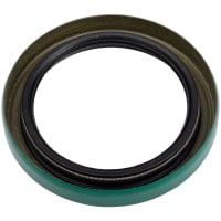 CR Seals (SKF) Single Lip Wave Oil Seal, Nitrile Rubber, 1 in. ID, 1 in. OD