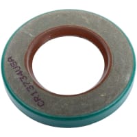 CR Seals (SKF) Single Lip Wave Oil Seal, Fluoro Rubber, 1.375 in. ID, 2.374 in. OD