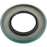 CR Seals (SKF) Single Lip Wave Oil Seal, Nitrile Rubber, 1 in. ID, 2 in. OD