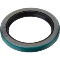 CR Seals (SKF) Double Lip Wave Oil Seal, Nitrile Rubber, 1 in. ID, 1 in. OD