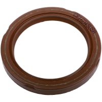 CR Seals (SKF) Double Lip Wave Oil Seal, Fluoro Rubber, 1.625 in. ID, 2.125 in. OD