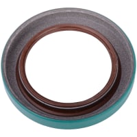 CR Seals (SKF) Single Lip Wave Oil Seal, Fluoro Rubber, 1.625 in. ID, 2.374 in. OD