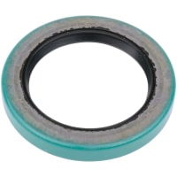 CR Seals (SKF) Double Lip Wave Oil Seal, Nitrile Rubber, 1 in. ID, 2 in. OD