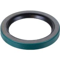 CR Seals (SKF) Single Lip Wave Oil Seal, Nitrile Rubber, 1 in. ID, 2 in. OD