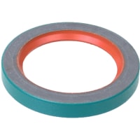 CR Seals (SKF) Single Lip Wave Oil Seal, Silicone Rubber, 1 in. ID, 2 in. OD