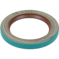 CR Seals (SKF) Single Lip Wave Oil Seal, Fluoro Rubber, 1 in. ID, 2 in. OD