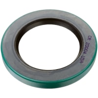 CR Seals (SKF) Single Lip Wave Oil Seal, Nitrile Rubber, 2 in. ID, 3 in. OD