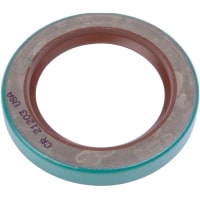 CR Seals (SKF) Single Lip Wave Oil Seal, Fluoro Rubber, 2 in. ID, 3 in. OD