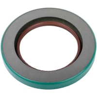 CR Seals (SKF) Double Lip Wave Oil Seal, Fluoro Rubber, 2.25 in. ID, 3.5 in. OD