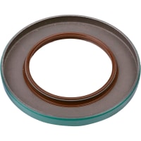 CR Seals (SKF) Double Lip Wave Oil Seal, Fluoro Rubber, 2.5 in. ID, 4.003 in. OD