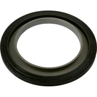 CR Seals (SKF) Three Lips Grease Seal, Nitrile Rubber, 2.496 in. ID, 3.672 in. OD