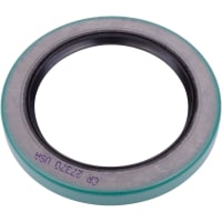 CR Seals (SKF) Double Lip Wave Oil Seal, Nitrile Rubber, 2 in. ID, 3 in. OD