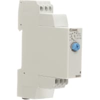 Crouzet Time Delay Relay, On-Delay, SPDT, 0.1Sec. to 100 Hrs., 8A, 24VDC, DIN Rail, MAR1 Series