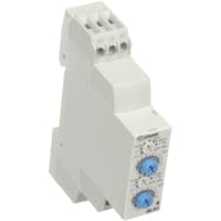 Crouzet Timer Relay MLR1 FUNCTION L TIMER 24VDC 24-240VAC, MLR1 Series