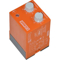 Crouzet Relay, Cntrl, 3 VA, 110 VDC, SPDT, LED, -10 to 60 deg.C, 200 g, IR.T Series