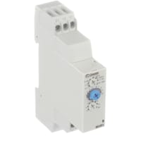 Crouzet Time Delay Relay, Multi-Function, SPDT, 0.1 Sec. to 100 Hrs., 8A, 24-240VAC/24VDC, DIN